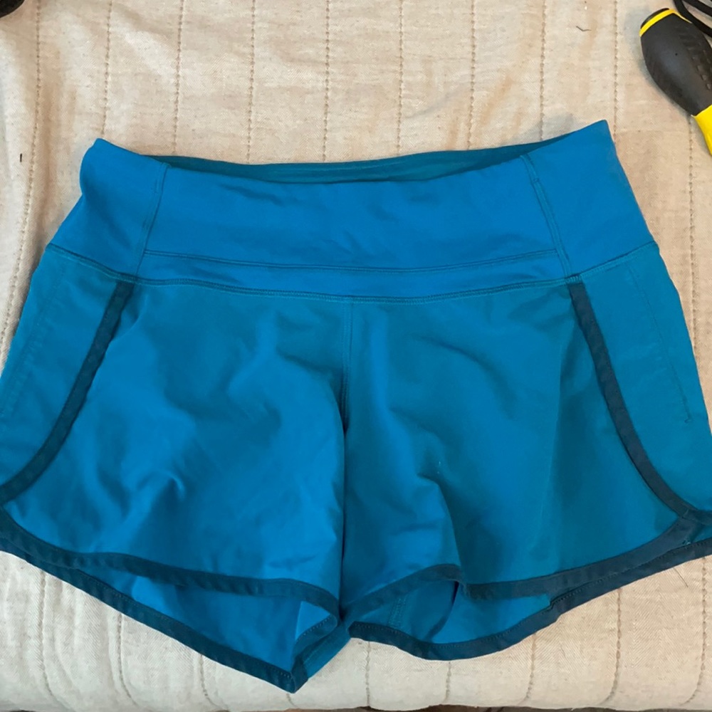 Lulu workout shorts. Barely worn. Size 2